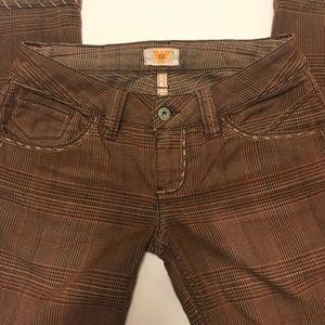 Antik Denim Plaid Jeans